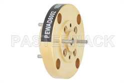 WR-15 Waveguide Bulkhead Adapter UG-385/U Round Cover Flange, 50 GHz to 75 GHz（图2）
