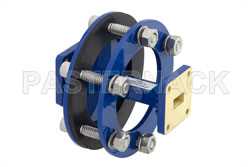 WR-51 Waveguide Bulkhead Adapter Square Cover Flange, 15 GHz to 22 GHz（图2）