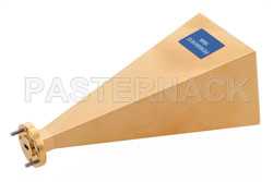 WR-15 Waveguide Standard Gain Horn Antenna Operating from 50 GHz to 75 GHz with a Nominal 25 dBi Gain with UG-385/U-Mod Round Cover Flange（图2）