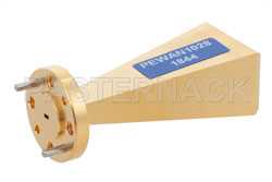 WR-6 Waveguide Standard Gain Horn Antenna Operating from 110 GHz to 170 GHz with a Nominal 25 dBi Gain with UG-387/U-Mod Round Cover Flange（图2）