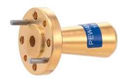WR-12 Waveguide Conical Gain Horn Antenna Operating from 68 GHz to 77 GHz with a Nominal 15 dBi Gain with UG-387/U Round Cover Flange（图2）