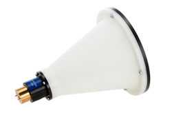WR-10 Waveguide Lens Horn Antenna Operating from 89 GHz to 99 GHz with a Nominal 40 dBi Gain with UG-387/U Round Cover Flange（图2）