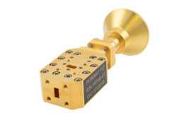 WR-28 Waveguide Dual Polarized Scalar Feed Horn Antenna, 24 GHz to 42 GHz Frequency Range, 15 dBi Gain, UG-599/U Flange（图2）