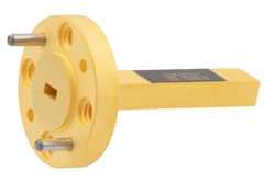 WR-12 Waveguide Probe Antenna Operating from 60 GHz to 90 GHz with a Nominal 6.5 dBi Gain with UG-387/U Round Cover Flange（图2）