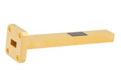WR-28 Waveguide Probe Antenna Operating from 26.5 GHz to 40 GHz with a Nominal 6.5 dBi Gain with UG-599/U Square Cover Flange（图2）