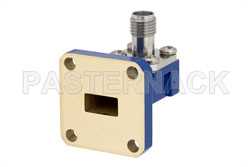 WR-34 UG-1530/U Square Cover Flange to 2.92mm Female Waveguide to Coax Adapter Operating from 22 GHz to 33 GHz（图2）