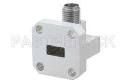WR-28 UG-599/U Square Cover Flange to 2.92mm Female Waveguide to Coax Adapter Operating from 26.5 GHz to 40 GHz（图2）