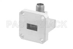 WR-34 UG-1530/U Square Cover Flange to 2.92mm Female Waveguide to Coax Adapter Operating from 22 GHz to 33 GHz（图2）