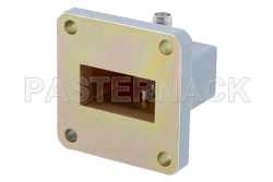 WR-102 UG-1493/U Square Cover Flange to SMA Female Waveguide to Coax Adapter Operating from 7 GHz to 10 GHz（图2）