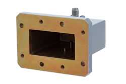 WR-159 CMR-159 Flange to SMA Female Waveguide to Coax Adapter Operating from 4.9 GHz to 7.05 GHz（图2）