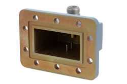 WR-229 CPR-229G Grooved Flange to N Female Waveguide to Coax Adapter Operating from 3.3 GHz to 4.9 GHz（图2）