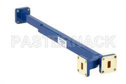 WR-34 Waveguide 10 dB Broadwall Coupler, UG-1530/U Square Cover Flange, E-Plane Coupled Port, 22 GHz to 33 GHz, Copper Alloy（图2）