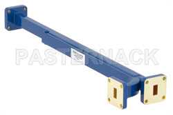 WR-34 Waveguide 30 dB Broadwall Coupler, UG-1530/U Square Cover Flange, E-Plane Coupled Port, 22 GHz to 33 GHz, Copper Alloy（图2）