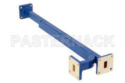 WR-51 Waveguide 10 dB Broadwall Coupler, Square Cover Flange, E-Plane Coupled Port, 15 GHz to 22 GHz, Copper Alloy（图2）