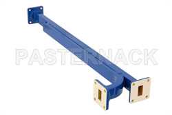 WR-62 Waveguide 10 dB Broadwall Coupler, UG-419/U Square Cover Flange, E-Plane Coupled Port, 12.4 GHz to 18 GHz, Copper Alloy（图2）