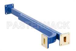 WR-62 Waveguide 30 dB Broadwall Coupler, UG-419/U Square Cover Flange, E-Plane Coupled Port, 12.4 GHz to 18 GHz, Copper Alloy（图2）