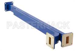 WR-90 Waveguide 10 dB Broadwall Coupler, UG-39/U Square Cover Flange, E-Plane Coupled Port, 8.2 GHz to 12.4 GHz, Copper Alloy（图2）