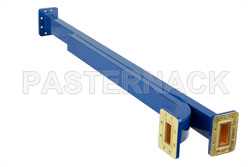 WR-137 Waveguide 10 dB Broadwall Coupler, CPR-137G Flange, E-Plane Coupled Port, 5.85 GHz to 8.2 GHz, Copper Alloy（图2）