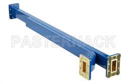 WR-137 Waveguide 30 dB Broadwall Coupler, CPR-137G Flange, E-Plane Coupled Port, 5.85 GHz to 8.2 GHz, Copper Alloy（图2）