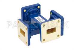 WR-62 Waveguide 40 dB Crossguide Coupler, UG-419/U Square Cover Flange, 12.4 GHz to 18 GHz, Bronze（图2）