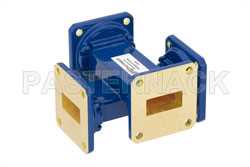 WR-90 Waveguide 30 dB Crossguide Coupler, UG-39/U Square Cover Flange, 8.2 GHz to 12.4 GHz, Bronze（图2）