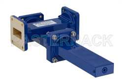 WR-112 Waveguide 30 dB Crossguide Coupler, 3 Port UG-51/U Square Cover Flange, 7.05 GHz to 10 GHz, Bronze（图2）