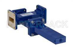 WR-112 Waveguide 40 dB Crossguide Coupler, 3 Port UG-51/U Square Cover Flange, 7.05 GHz to 10 GHz, Bronze（图2）