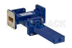 WR-112 Waveguide 50 dB Crossguide Coupler, 3 Port UG-51/U Square Cover Flange, 7.05 GHz to 10 GHz, Bronze（图2）