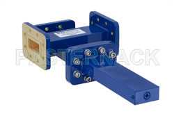 WR-112 Waveguide 30 dB Crossguide Coupler, 3 Port CPR-112G Flange, 7.05 GHz to 10 GHz, Bronze（图2）
