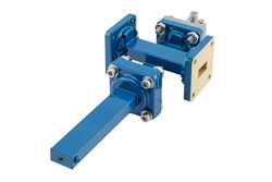 WR-51 Waveguide 40 dB Crossguide Coupler, Square Cover Flange, SMA Female Coupled Port, 15 GHz to 22 GHz, Bronze（图2）