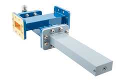 WR-137 Waveguide 20 dB Crossguide Coupler, CPR-137G Flange, N Female Coupled Port, 5.85 GHz to 8.2 GHz, Bronze（图2）