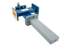 WR-137 Waveguide 50 dB Crossguide Coupler, CPR-137G Flange, N Female Coupled Port, 5.85 GHz to 8.2 GHz, Bronze（图2）