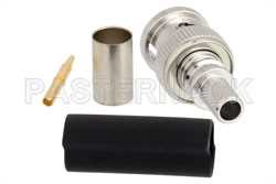 BNC Male Connector Crimp/Solder Attachment for LMR-240, PE-C240（图2）