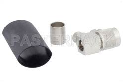 TNC Male Right Angle Connector Crimp/Solder Attachment For LMR-400, PE-C400（图2）