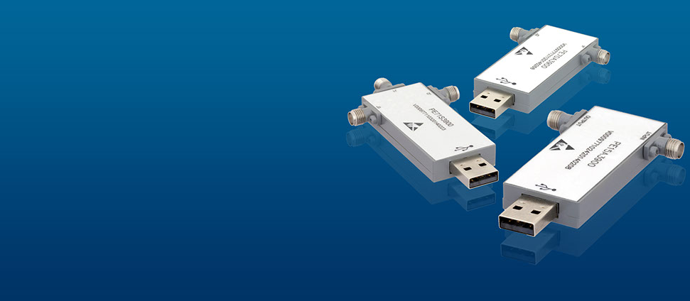 USB控制放大器、衰减器和开关